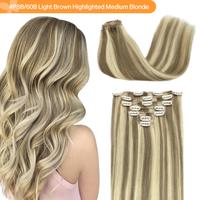 #P8B/60B Light Brown Highlighted Medium Blonde