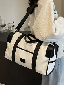 Women's Stylish Gym Bag with Dry Wet Separation, Lightweight Travel Bag for Short Trips, Versatile Training Bag for Fitness Enthusiasts, Outdoor Fitness Bag