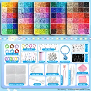 Fuse Beads Set – 24/48/72/96/120 Color 2.6mm Beads for DIY Jewelry, Pixel Art, Craft Projects, & Gifts | Includes Ironing Paper, Tweezers & Beading Tools – Perfect for Kids, Craft Lovers, Art Parties & Home Decor