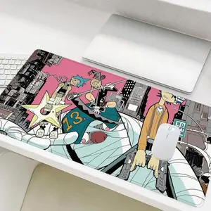 Gorillaz Band Extended Mouse Pad | Retro Cartoon Anime Desk Mat | Non-Slip Rubber Base for Gaming & Office Decor#GorillazDeskPad #AnimeCartoonGamingMat #RetroMusicDeskDecor #GamingMousePad #CozyStudySetup