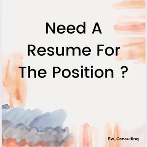 PERSONALIZED RESUME BOOKLET