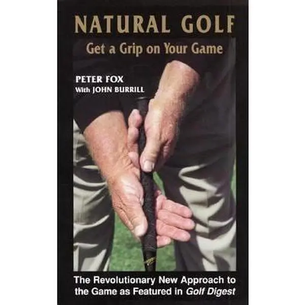 Used McGraw Hill Golfing Book - Natural Golf by Peter Fox, 1998 Edition, 164 Pages (English Paperback), Books