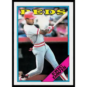 Eric Davis 1988 Topps #150 Cincinnati Reds