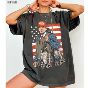 Stacks Ducks Hunting Trump Shirt,Duck Hunt Shirt, Trump Political Humor Graphic Tee