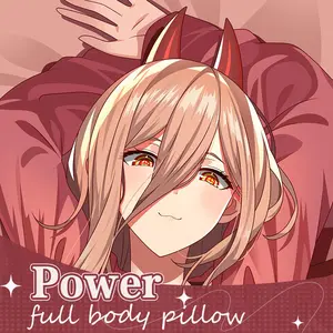 Anime Dakimakura Japanese Otaku Waifu Life Size Doublesided Print Hugging Body Pillov Cover Chainsaw Man Power