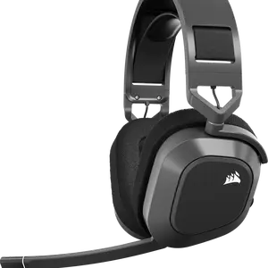 HS80 MAX WIRELESS Gaming Headset, Steel Gray HS80 MAX WIRELESS Gaming Headset, Steel Gray