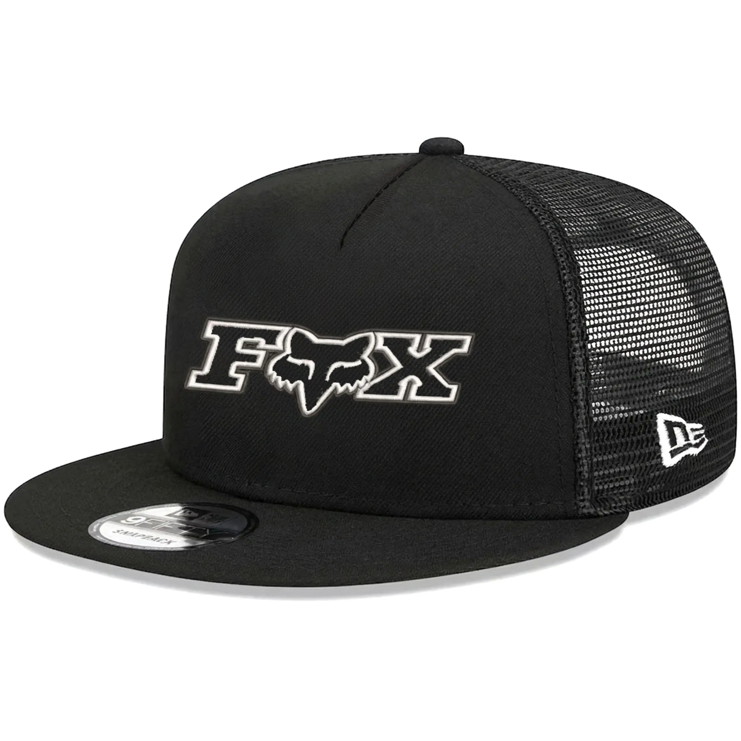 Fox Racing Monster Energy Style Hat, Embroidered Motocross Trucker Cap, Pink Green Design Mesh Back Snapback, Rider Gift