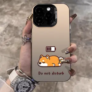 Dog Rechargeable Phone Case for iPhone 11 to 17 Series, Shockproof and Non-Slip Design, Creative Fashionable Gift Option