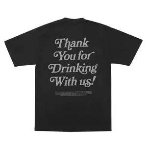 Thank You For Drinking T-Shirt - Black