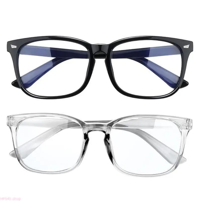 Blue Light Blocking Gaming Blue Light Glasses - Polycarbonate HD Lenses, Anti-Reflective, Lightweight Durable Frames for Men, Women, Ideal for Office Work, Daily Use