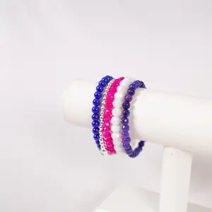 Pops of Color Bracelet Stack