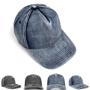 Baseball Cap for Men And Women Cotton Denim Snapback Adjustable Dad Hat Jeans