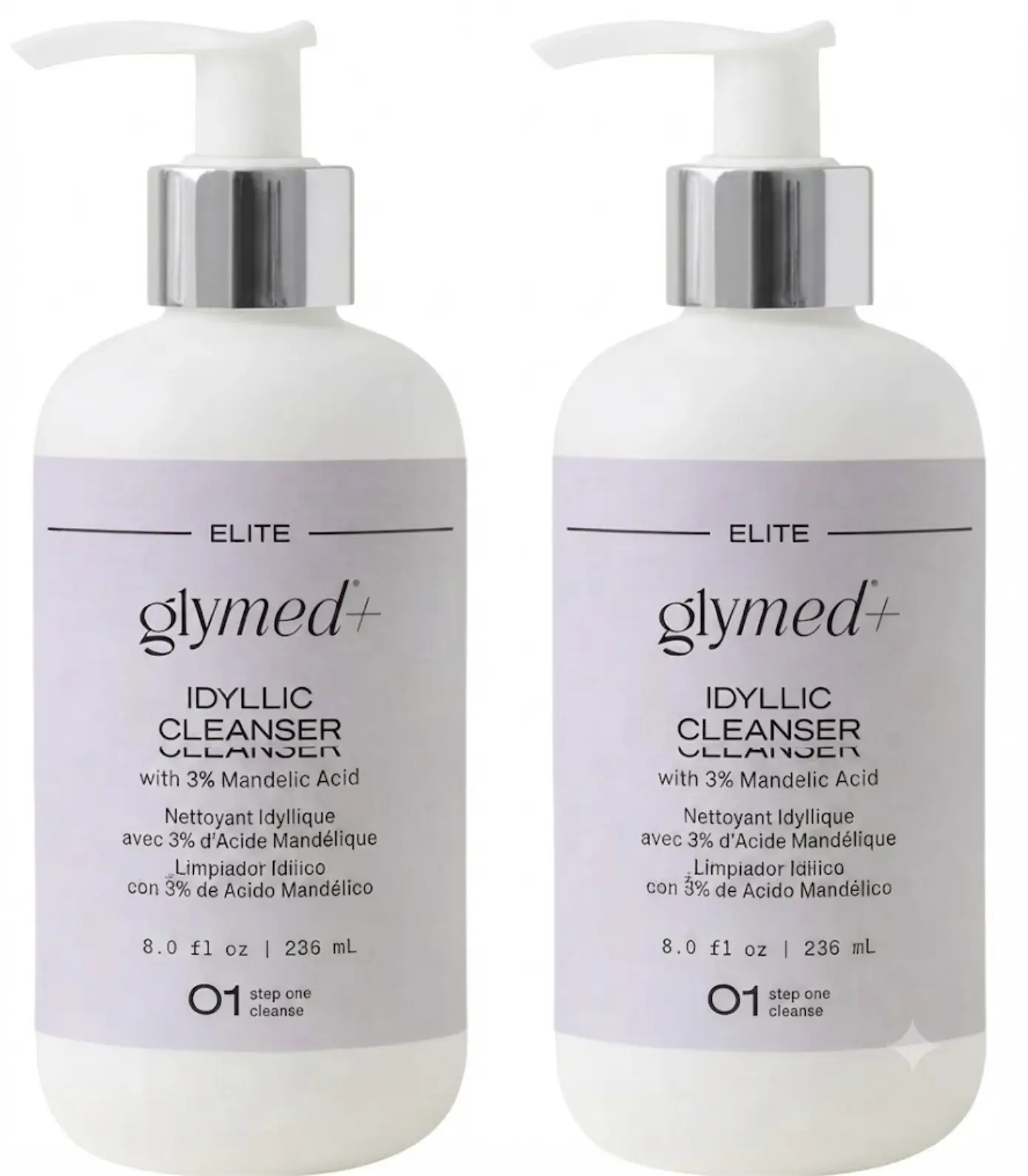 2 PACK - Glymed Plus Idyllic Cleanser with 3% Mandelic Acid (Retail) - (8 oz | 236 ml)