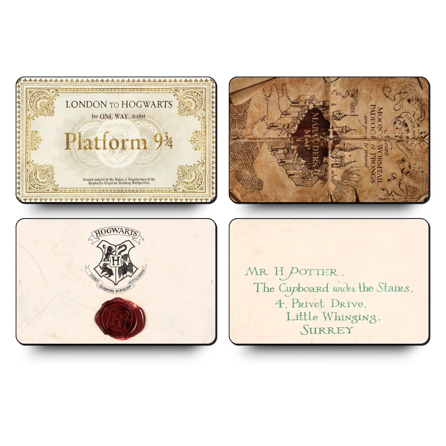 Hairy Porter Debit/Credit Card Skin, Vinyl Sticker - High Quality
