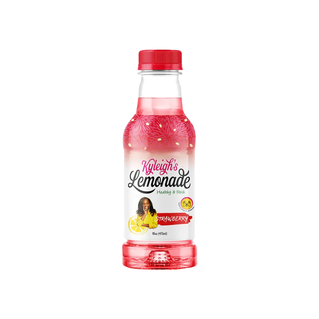 Kyleigh's Strawberry Lemonade - Refreshing Drink with Strawberry Flavor and Lemon Juice Fruit Healthy Beverage Natural