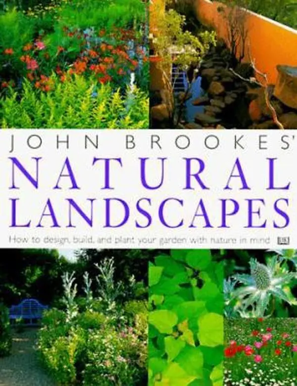 USED Book - John Brookes' Natural Landscapes by John Brookes (Hardcover) - english
