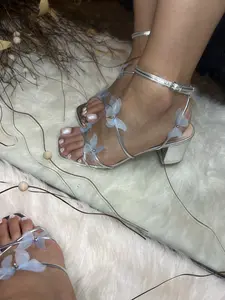 Camila- Butterfly decorated Heels Summer Women Footwear