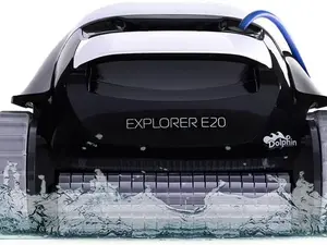 Dolphin (2026 Model) Explorer E20 Automatic Robotic Pool Vacuum Cleaner, Wall Climbing, Active Scrubber Brush