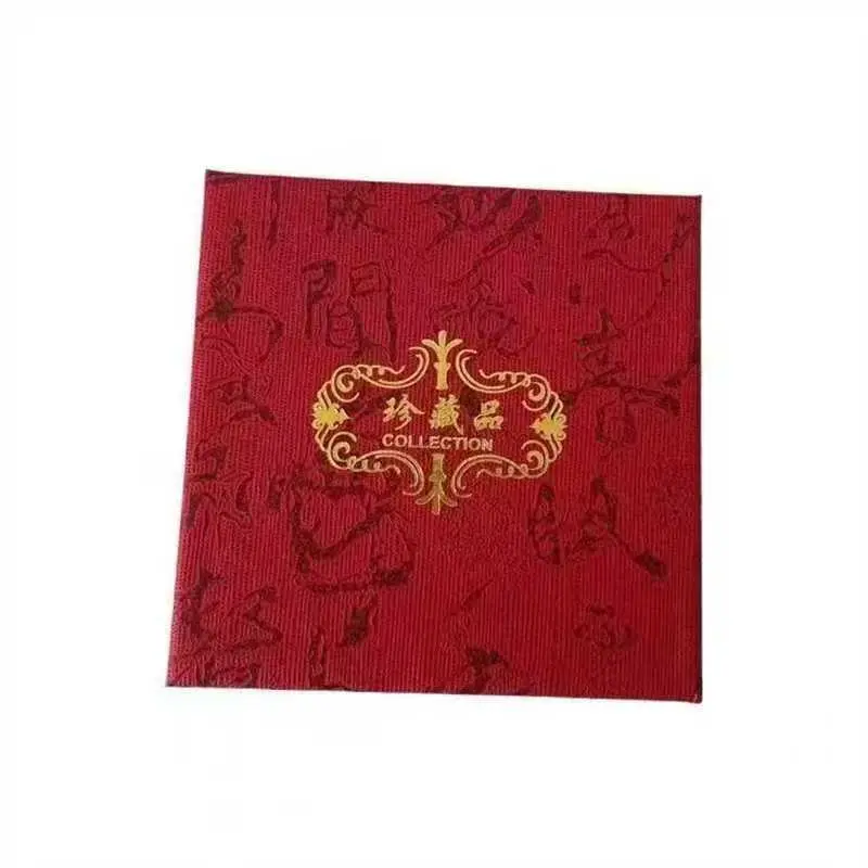 Purple pearl glass ribbon gift box