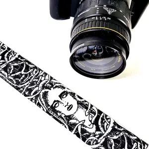 Medusa Camera Strap - Black & White Medusa Snake Camera Strap - Double Padded