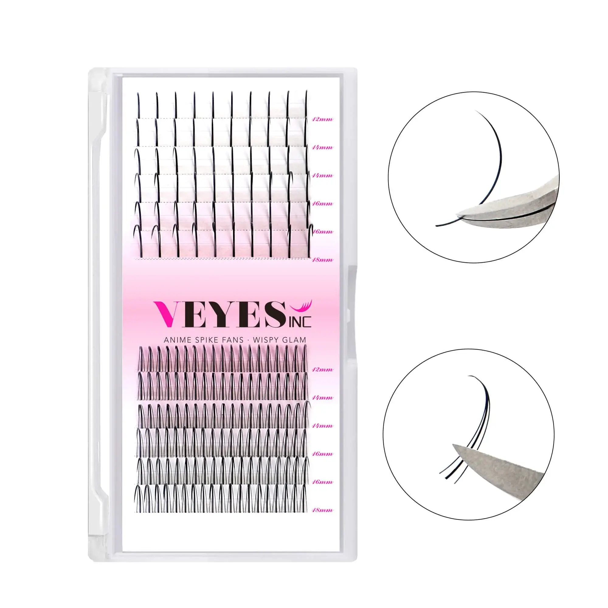 VEYES INC Spike Lashes Allow To Create A Textured Look And A Wispy Set So Easy
