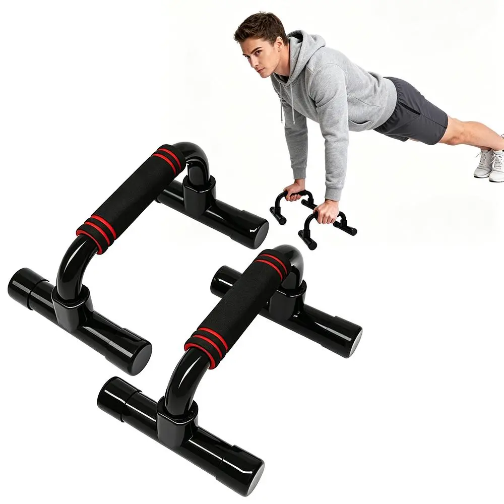 Home Daily Fitness Push Up Stands, Non Slip Base Push Up Bars for Upper Body Muscle Train