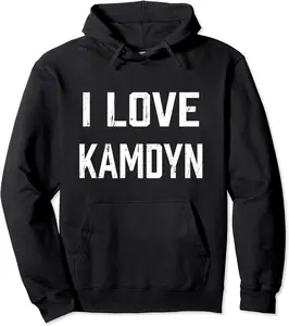 I Love Kamdyn Family Son Daughter Boy Girl Baby Name Pullover Hoodie - Jacobjbt Shop 88B09DB1F49F