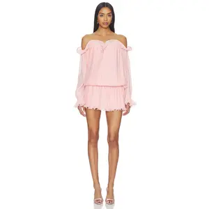 Line & Dot x REVOLVE Potpourri Mini Dress in Baby Pink