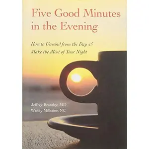 USED Book - Five Good Minutes in the Evening by Jeffrey Brantley MD (Hardcover)