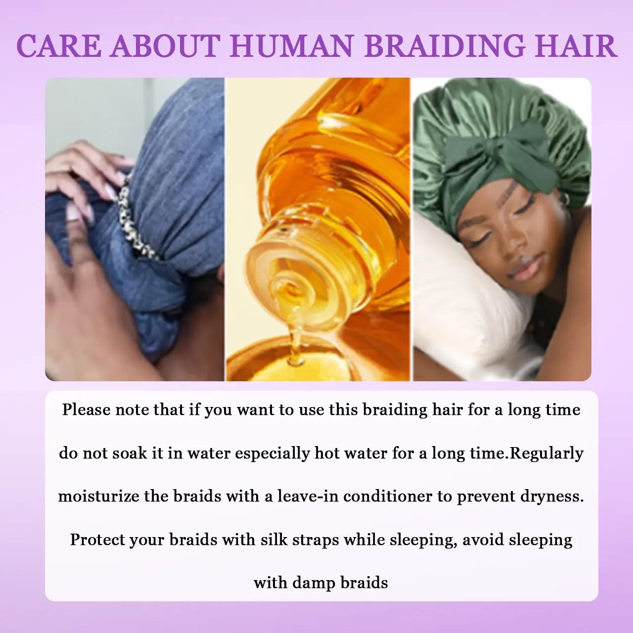 YGwigs Double Drawn Dark Brown Loose Wave Bulk Human Hair For Braiding