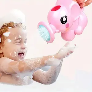 Fun Elephant Water Spray Bath Toy, Early Education 2-In-1, Exercise Motor Skills + Hand-Eye Coordination, Safe Abs Material, Parent-Child Interaction