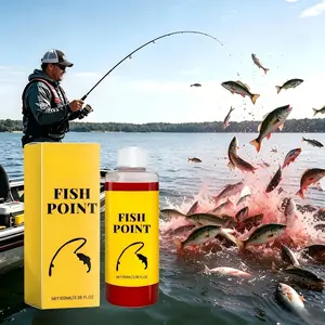 Concentrated Fish Attractant Liquid – Fast-Acting Red Worm Bait Additive for Freshwater Fishing, Enhances Scent & Improves Bite Response (100ml)