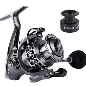 Sougayilang 13+1BB Spinning Fishing Reel High Speed Gear Ratio Aluminum Spool Light Weight Ultra Smooth Reel with Free Spool, Outdoor fishing supplies christmas gift
