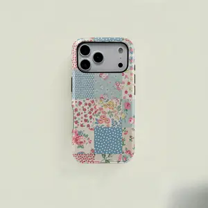 [Magnetic Case]SUZIE Quilt Patchwork Phone Case |     Protective Vintage cottage Premium Film 2 in 1 Phone Case - Durable, Shock Absorbing and Stylish Protection - Compatible with iPhone 17 -11, Plus, Pro, Pro Max, Perfect birthday gift for friends.