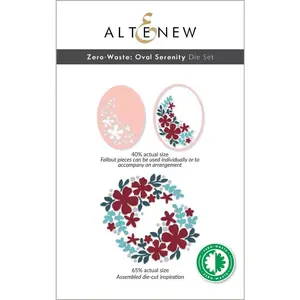 Zero-Waste: Oval Serenity Die Set