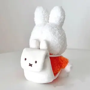 New Kawaii Cartoon Miffy Backpack Design Earphone Bag Cute Creative Zero Wallet Pendant Storage Bag Girl Gift