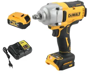 DEWALT DCF9001/2-inch brushless cordless high torque impact wrench kit and DEWAL 20V power tool ultra long battery charger