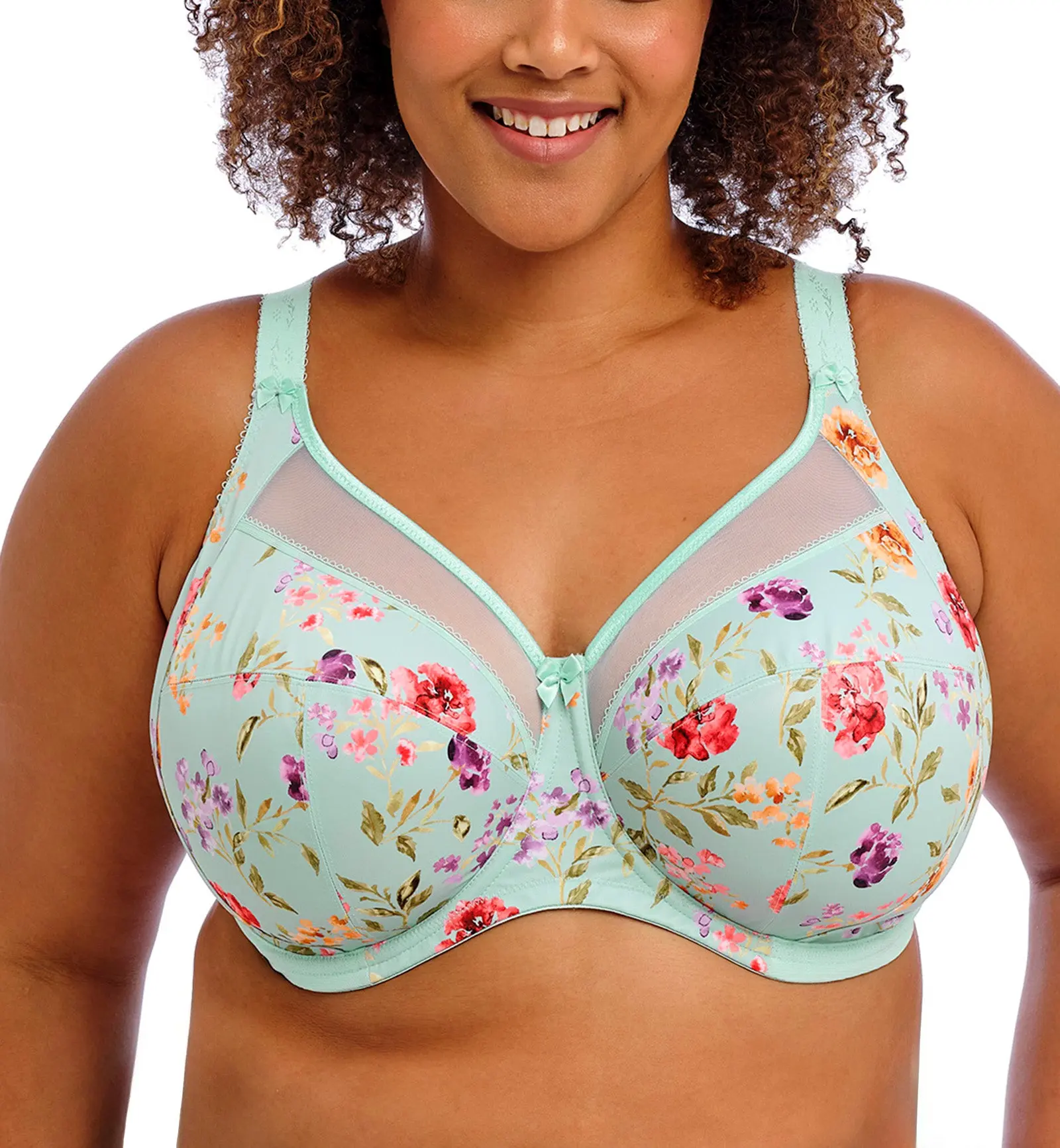 Goddess Kayla Support Underwire Bra (6162) - Blue Haze