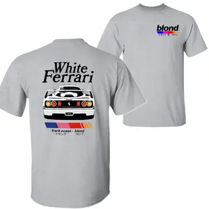 Frank Ocean Blond White Ferrari T-Shirt Sweatshirt Hoodie, Frank Ocean Shirt, Full Size, For Men, Women