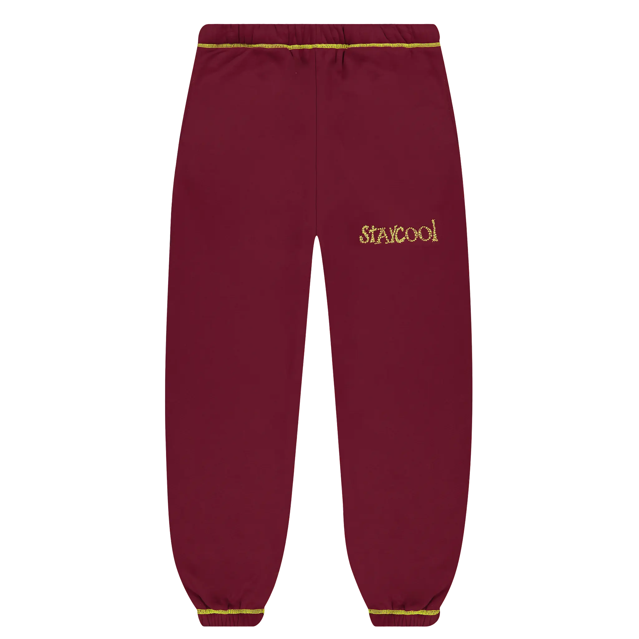 Star Sweatpants (Maroon)