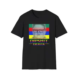 Dipshit Derek Shirt | Stranger Things Inspired Tee | Derek Season 5 Fan Shirt | Funny TV Show T-Shirt | Unisex Cotton Tee