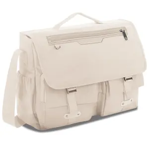 KINGSLONG Messenger Bag for Men Women Crossbody 15.6 Inch Unisex Briefcases Laptop Bag for Work Satchel College Shoulder Computer Bag