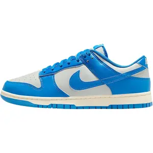 Men's Nike Dunk Low Retro Light Silver/LT Photo Blue (HF5441 002)