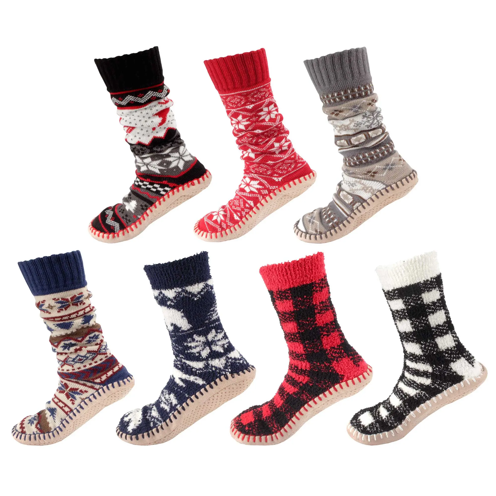 Men's Knit Slippers