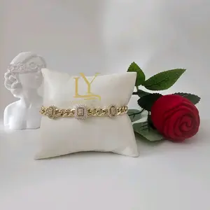 LaYaiBoutique #1897 High quality 14k gold plated bracelet