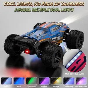 1:20 High Speed RC Cars 38 KPH 4WD All Terrain Electric Powered with 2.4 GHz Remote Control Truck for Mud Sand Traxxas Racing Dealsforyoudays Rccrawl Rccar Rc Construction