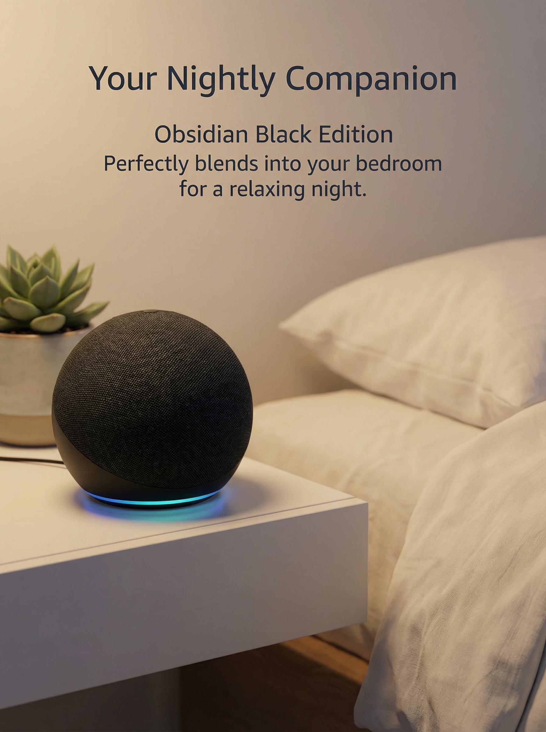 Portable Bluetooth Speaker with Ambient RGB Night Light Rechargeable Wireless Stereo Soundbox with Heavy Bass for Sleep, Home Office & Relaxing, Unique Gift Idea