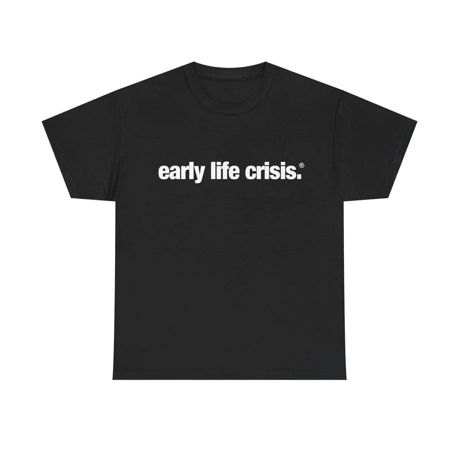 Early Life Crisis Nettspend Osamason Tour Black Tees, Heavy Cotton Music Shirt, Fan Gift, Hip Hop Apparel Top Menswear