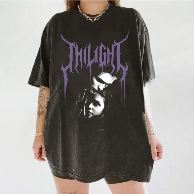 Comfort Color Retro Twilight T-Shirt, The Twilight Saga Comfort Colors Shirt, Movie Tee, 2000s Movie Shirt, Twilight Fans Homage Shirt,Gift For Book Lover