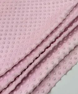 Blush Pink Minky Fabric